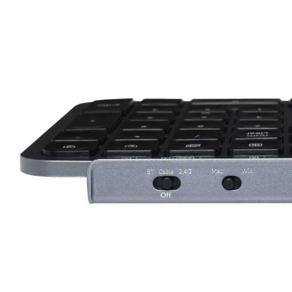 Keychron B1 Pro Ultra-Slim 75% Wireless Keyboard – Space Grey - Image 3