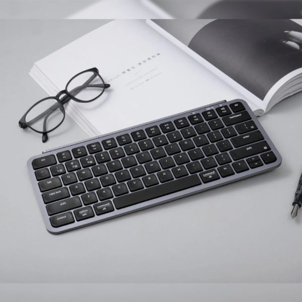 Keychron B1 Pro Ultra-Slim 75% Wireless Keyboard – Space Grey - Image 5