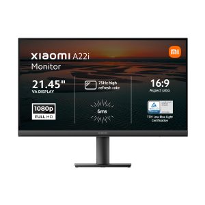 shopafella_Xiaomi A22i 22″ Full HD 1080p VA Monitor (75Hz, 6ms, & VESA Mount)-01